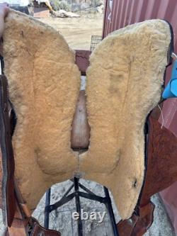 Showman Hand Made Saddlery 15 Western Show Saddle
