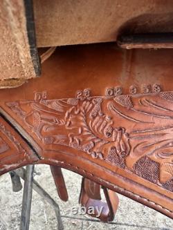 Showman Hand Made Saddlery 15 Western Show Saddle