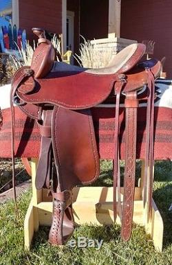 Signed 15 Clinton Anderson Saddle by Martin Saddlery