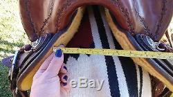 Signed 15 Clinton Anderson Saddle by Martin Saddlery