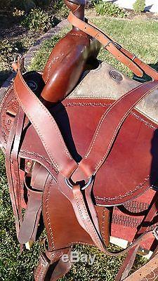 Signed 15 Clinton Anderson Saddle by Martin Saddlery