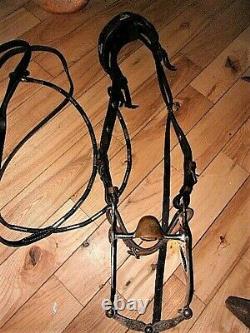 Silver Marshall Field Hand Made Western Parade Saddle, Bridle Long Tapaderos