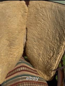 Silver Mesa Ranch Style Western Saddle