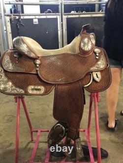 Silver Mesa Western Show Saddle