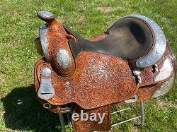 Silver Mesa Western Show Saddle