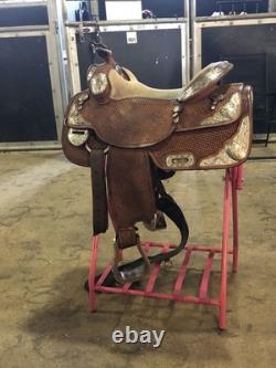 Silver Mesa Western Show Saddle
