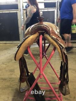 Silver Mesa Western Show Saddle