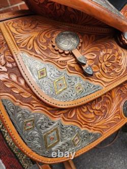 Silver Mesa Western Show Saddle