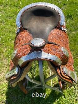 Silver Mesa Western Show Saddle