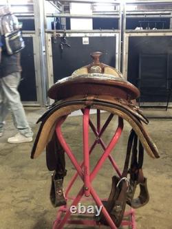 Silver Mesa Western Show Saddle
