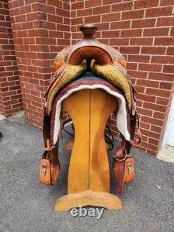 Silver Mesa Western Show Saddle