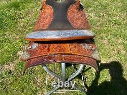 Silver Mesa Western Show Saddle