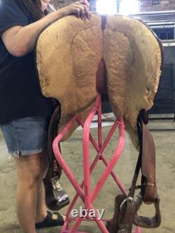 Silver Mesa Western Show Saddle