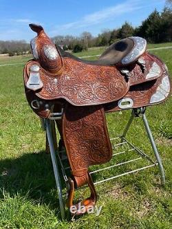 Silver Mesa Western Show Saddle