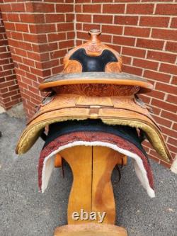 Silver Mesa Western Show Saddle