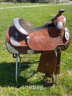 Silver Mesa Western Show Saddle