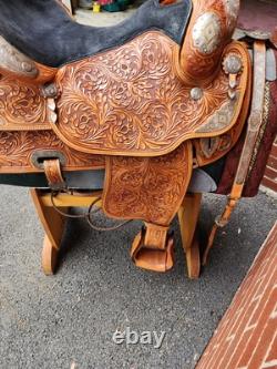 Silver Mesa Western Show Saddle