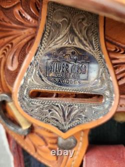 Silver Mesa Western Show Saddle