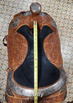 Silver Mesa Western Show Saddle
