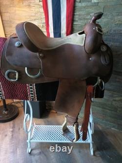 Silver Mesa Western Training Work Pleasure Show Roughout Saddle 16 FQHB Unicorn