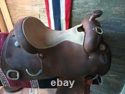 Silver Mesa Western Training Work Pleasure Show Roughout Saddle 16 FQHB Unicorn