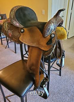 Silver Royal Delilah Barrel Saddle 15