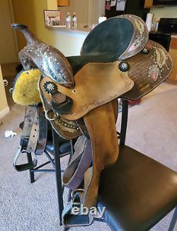 Silver Royal Delilah Barrel Saddle 15