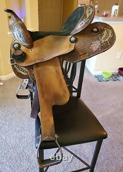 Silver Royal Delilah Barrel Saddle 15