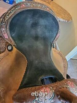 Silver Royal Delilah Barrel Saddle 15