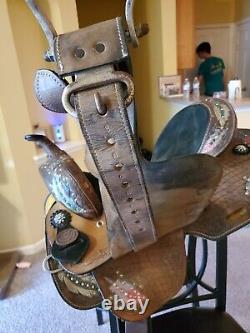 Silver Royal Delilah Barrel Saddle 15