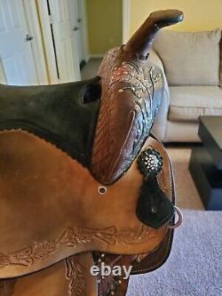 Silver Royal Delilah Barrel Saddle 15