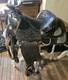 Silver Tipped Detailed Cochise Cutter Western Show Rope Saddle With Reins & Straps