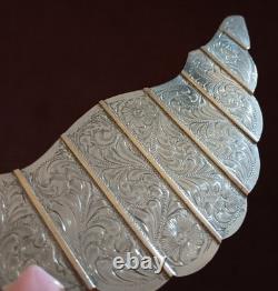 Silver Western Saddle Trim Corner Plates