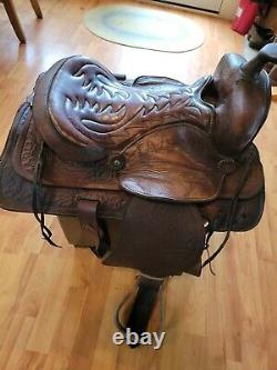 Simco 250 Series 15 in Western Trail Saddle