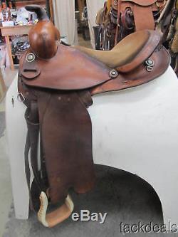 Simco Balanced Ride Trail Saddle 15 1/2 Used Great Condition