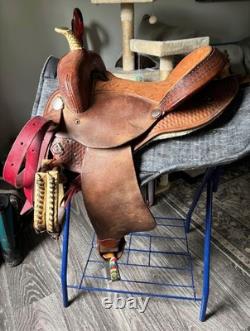 Simco Western Barrel Saddle 14.5 Seat, Good Condition, Ready to Ride