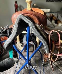 Simco Western Barrel Saddle 14.5 Seat, Good Condition, Ready to Ride