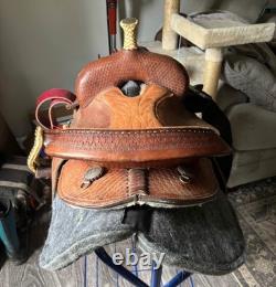 Simco Western Barrel Saddle 14.5 Seat, Good Condition, Ready to Ride
