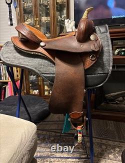 Simco Western Barrel Saddle 14.5 Seat, Good Condition, Ready to Ride
