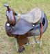 Simco Western Pleasure Trail Saddle 16 Inch Padded Seat Brown Leather #8695 Usa