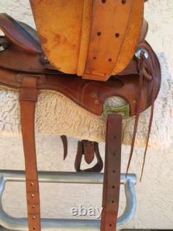 Simco Western Saddle 14.5 Seat 7 Gullet Cinch Rear Cinch Included