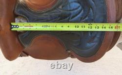 Simco Western Saddle 14.5 Seat 7 Gullet Cinch Rear Cinch Included