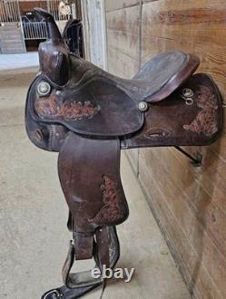 Simco Western Saddle 15.5