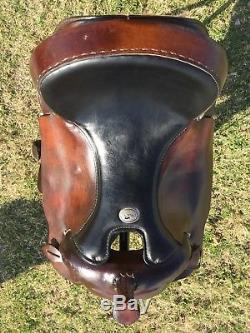 Simco Western Saddle 17.5 17 1/2 seat extra wide draft horse tree