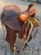 Simco Western Saddle #367 15 Seat Leather Trail / Ranch Saddle Nice
