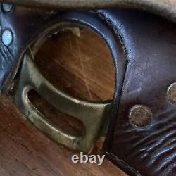 Simco Western Trail Saddle 17. Excellent Condition with Silver Accents