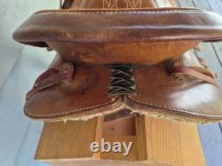 Simco Western saddle and stand