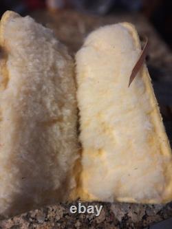 Small Kids' Horse Saddle, Leather And Lamb Fur