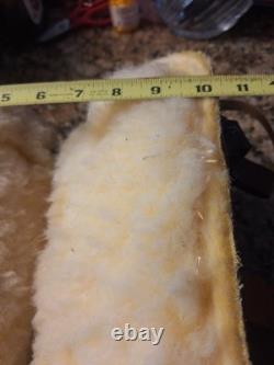 Small Kids' Horse Saddle, Leather And Lamb Fur