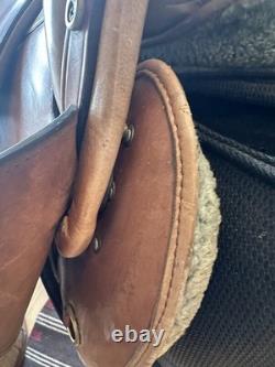 Sommer trekking saddle- adjustable- with western fenders and stirrups